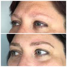 However, unlike tattooed brows, these treatments provide natural looking eyebrows that are totally in style right now. Microblading Vs Machine Work La Marie Brow Club