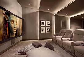 The ideal home theater closely resembles the feeling you get in a real movie theater with all of the audiovisual stimulation from the comfort of your own home. 40 Awesome Basement Home Theater Design Ideas Luxury Interiors