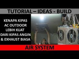 Kipas seperti ini terdiri dari beberapa tipe. Membuat Exhaust Fan Dari Kipas Ac Outdoor Youtube