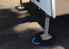 The jack pads are needed when you need to level your recreational vehicle on an uneven surface or ground when. Rv Jack Pads By Dica Roadwarrior Trailer Camper Stabilizer Pads