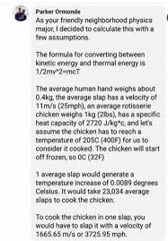Eggplant is high in fiber but low in calories so it's great to cook with. Request How Hard Do I Need To Slap A Chicken To Cook It Are These Calculations Correct Imgur