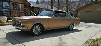 Image result for Gold 1965 Barracuda