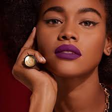 How to Wear Dark Plum and Purple Lipstick