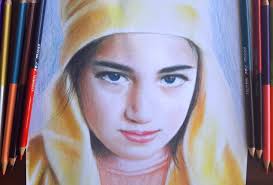 This post details a portrait study that i did using a wacom tablet [e.g i painted the lighter value of color over the area that the light source would hit. Draw Realistic Portrait Using Colored Pencils By Monchaa Fiverr