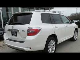 Well it's a toyota what do you expect. 2010 Toyota Highlander Hybrid Limited W 3rd Row Youtube