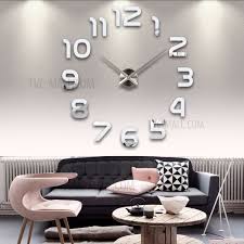 Discover over 9807 of our best selection of hot search, ranking keywords on aliexpress.com with. Wholesale Modern Diy Acrylic Mirror Fashion Wall Clock Mirror Stickers Quartz Clock Home Decor Silver From China Tvc Mall Com