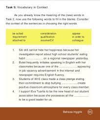 Kunci jawaban latihan ulangan bab 2 i. Jawaban Bahasa Inggris Kelas 12 Halaman 65 66 Brainly Co Id
