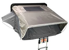 Hard shell pop up roof top tent. Overland Vehicle Systems 18089901 Bushveld Hard Shell Roof Top Tent Quadratec