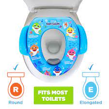 Buy Ginsey Pinkfong Baby Shark Soft Potty Training Seat Sharktastic Online In Taiwan B08mq35q8r