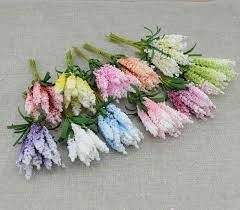 What would your wedding be without fresh flowers? New Mini Free Shipping 10pcs Diy Wreath Material Artificial Flowers Pe Lavender Wedding Flower Decoration Bride Wrist Flower Flowers Interesting Decor Flowerflower Wreath Aliexpress