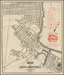 Compare california july 1, 2020 data. Map Of The City Of Monterey California Compiled By H D Severance C E Barry Lawrence Ruderman Antique Maps Inc