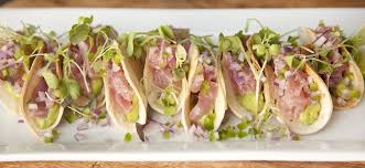 Check spelling or type a new query. Yellowfin Tuna Ceviche Tacos
