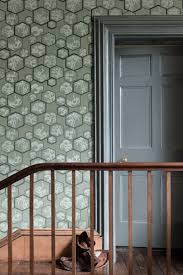 Wallpaper Staircase Trend How To Update Stair Walls Farrow Ball Wallpaper Wallpaper Staircase Farrow Ball