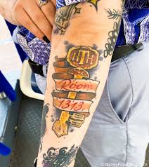 Fully licensed, clean, and sterile! Photo A Disney World Cast Member Just Won The Tattoo Game The Disney Food Blog