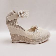 (19) 99,90 € envío gratis. Alpargatas Novia 2020 Cunas Para Novia Sandalias Esparto Novias