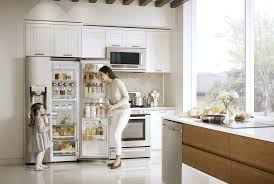 Take a picture of your kitchen and design it. How To Design Your Kitchen Around An American Style Fridge Freezer Appliance City