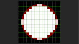 The pixel circle generator uses your device's computing power to generate the visual representation. Pixel Art Anti Aliasing And Sub Pixel Animation Youtube