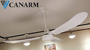 This unit includes a loose wire option and 3 blades. Canarm Pleasantaire Cp56t Industrial Ceiling Fan 1 Of 2 1080p Hd Remake Youtube