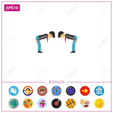 Check spelling or type a new query. Bowing In Respect Icon Royalty Free Cliparts Vectors And Stock Illustration Image 76582671