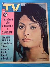 SORRISI & CANZONI N.45/'63-SOFIA LOREN/PAUL ANKA/PAT BOONE/MIMMO  MODUGNO/PAVONE