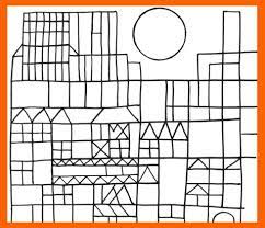 klee shapes and potatoes paul art lessons coloriage de fleurs et papillons