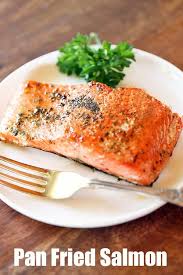 Pan Fried Salmon Fillets Easy Recipe Healthy Recipes Easy Salmon Recipes Salmon Fillet Recipes Fried Salmon Recipes