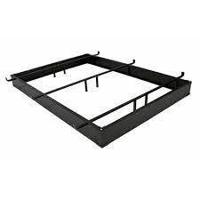 Shop metal bed frames and platform bed frames of any size at mattress firm. Hollywood Bed Frame Company Dynamic Metal Bed Base W 3 Cross Supports Queen 10 Height Coffee