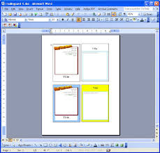 First, adjust the size (scale it down) and the position of. How To Make Baseball Cards On Microsoft Word Baseball Poster