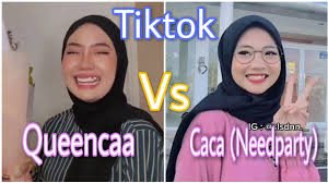 Viral Kumpulan Video Tiktok Queencaa Vs Caca Needparty Cantikan Siapa Youtube