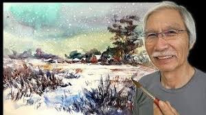 柴崎春通 水彩画動画 youtube 水彩画の基本 水彩画の技法 水彩