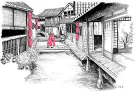Nina Asie Maison Japonaise Maison Dessin Japon