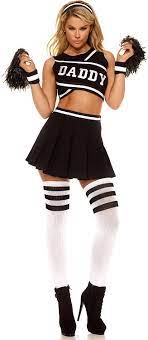 Amazon.com: Forplay Women's Daddy's Girl Costume, Black, Large/X-Large:  Clothing, Shoes & Jewelry