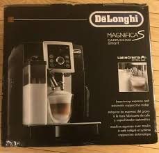 Notable features of the delonghi magnifica s and xs automated coffee machines. Delonghi Magnifica S Cappuccino Smart Automatic Espresso Machine Ecam23260sb Coffee Geek Cappuccino Machine Cappuccino Maker