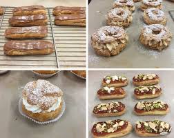 Recette Cap Patissier Semaine 2 Eclairs Chocolat Eclairs Vanille Salambo Choux Chantilly Paris Brest Dont Pate A Choux Creme Caramel Sirop Fon Patissiere Eclair Au Chocolat Cap Patissier