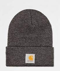 Carhartt Watch Dark Grey Cuff Beanie Zumiez Carhartt Beanie Country Hats
