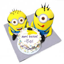 We have over hundred cake designs to choose from. Various Minion Birthday Cake Design Ideas