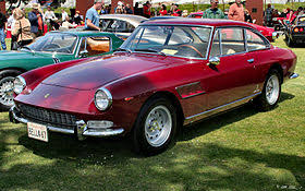 Very rare and attractive paint color with black leather and red carpets. Ferrari 330 Wikipedia