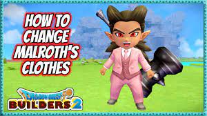 Dragon Quest Builders 2 | How To Change Malroths Clothes - YouTube
