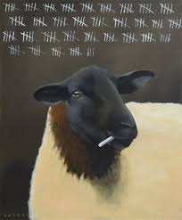 Literal Artworks By Robert Deyber Inspiration Grid Design Inspiration In 2020 Sheep Art Popular Art Fantasy Concept Art