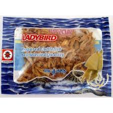 The cuttlefish is a fish in littlewood. Ladybird Prepared Cuttlefish Sotong 1pack 6gm