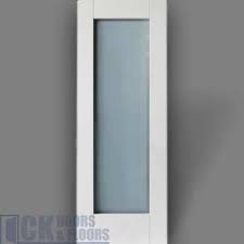 Glass internal door creates the sensation of openness and a modern environment. Shaker Frosted Glass With A Clear Border Ck Doors And Floors