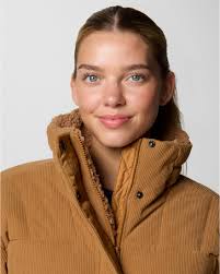 Giacca imbottita in Sherpa Ruby Falls II Marrone Donna Marrone