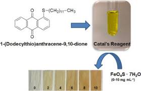 Spectrophotometry is a branch of electromagnetic spectroscopy concerned with the quantitative measurement of the reflection or transmission properties of a material as a function of wavelength. Sensitive Detection Of Iron Ii Sulfate With A Novel Reagent Using Spectrophotometry Sciencedirect