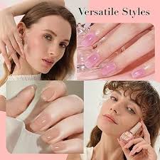 Amazon.com : AZUREBEAUTY Jelly Nail Polish Set Quick Dry Transparent Nude  Pink Purple Brown 4 Colors Sheer Natural Nail Lacquer Fingernail Kit with  Top Coat Nail Polish DIY Salon Home : Beauty