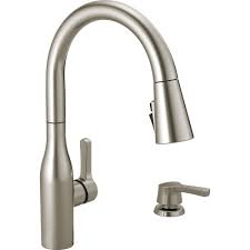 You can only compare up to 4. Delta Marca Single Handle Pull Down Kitchen Faucet With Shieldspray Technology In Spotshie The Home Depot Canada