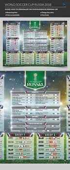 World Soccer Cup Russia 2018 Schedule Soccer Cup World Football Russia World Cup