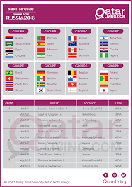 Download The 2018 Fifa World Cup Schedule Qatar Timings