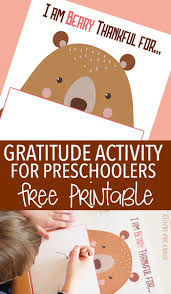 Autumn orange (know your colors) by christianne c. Gratitude Activity For Preschoolers Free Printable Inspired By Bear Says Thanks Sunny Day Family