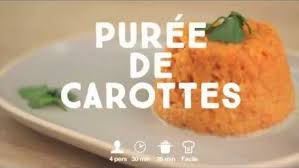 Recette De Puree De Carottes Recette Puree Carotte Alimentation Recette
