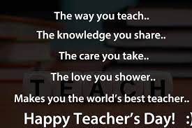 He is the man behind the successes and failures of our lives. Happy Teachers Day 2021 Wishes Quotes And Messages Well Quo